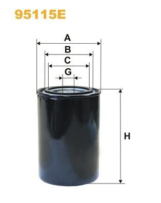 WIX FILTERS Polttoainesuodatin 95115E